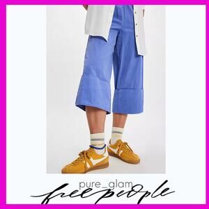 Free People cuffed crop pants